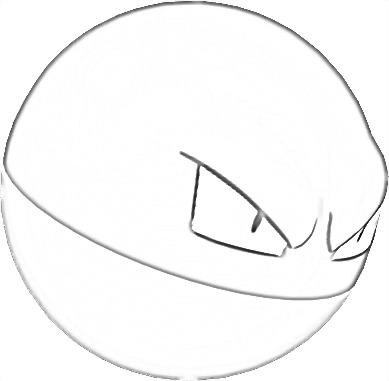 Coloriage de Voltorbe