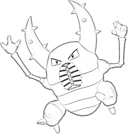 Coloriage de Scarabrute