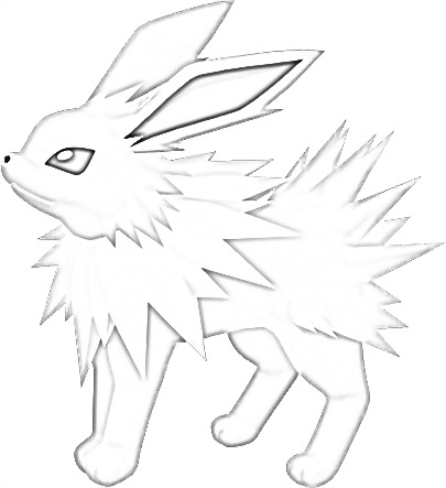 Coloriage de Voltali