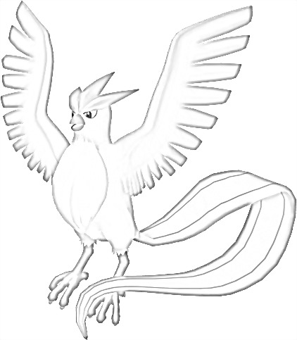 Coloriage de Artikodin