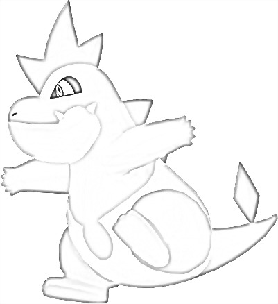 Coloriage de Crocrodil