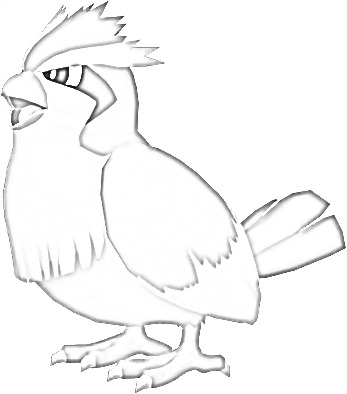 Coloriage de Roucool