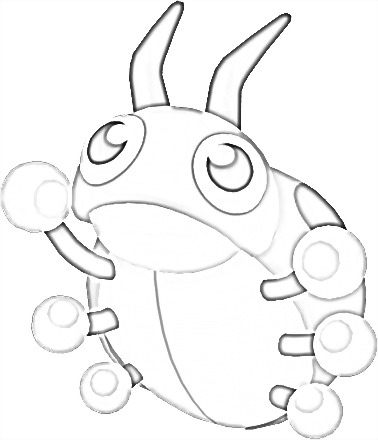 Coloriage de Coxy