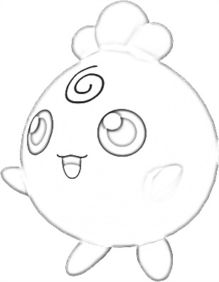 Coloriage de Toudoudou