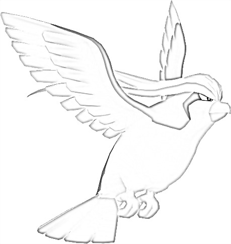Coloriage de Roucarnage