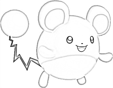 Coloriage de Marill