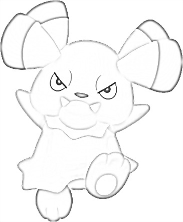 Coloriage de Snubbull