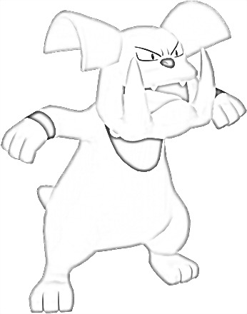 Coloriage de Granbull