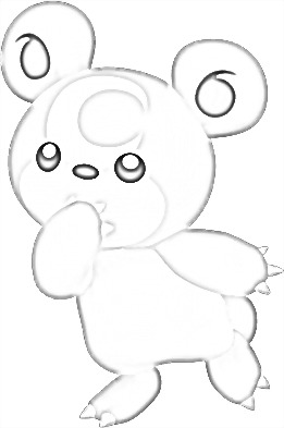 Coloriage de Teddiursa