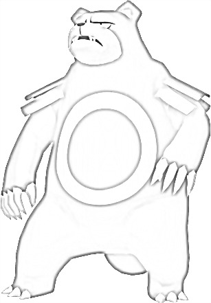 Coloriage de Ursaring
