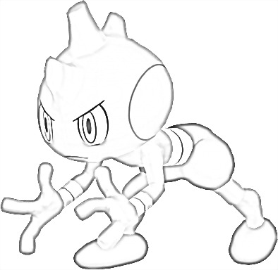 Coloriage de Debugant