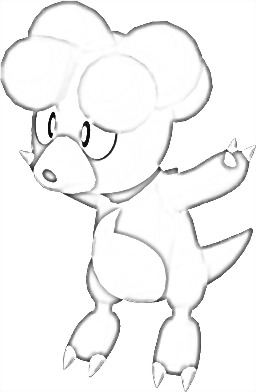Coloriage de Magby