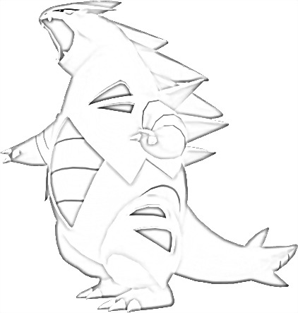Coloriage de Tyranocif