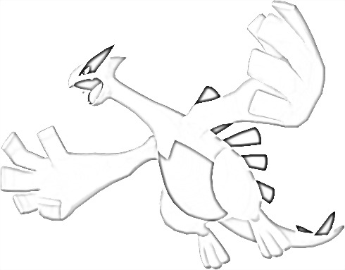Coloriage de Lugia
