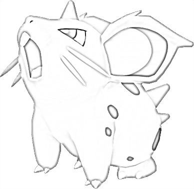 Coloriage de Nidoran♀