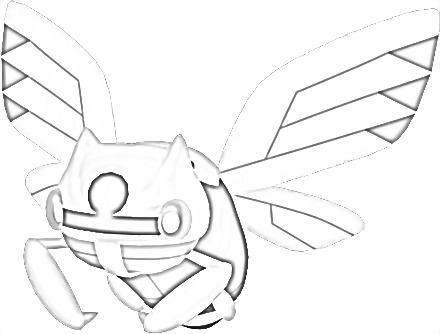 Coloriage de Ninjask