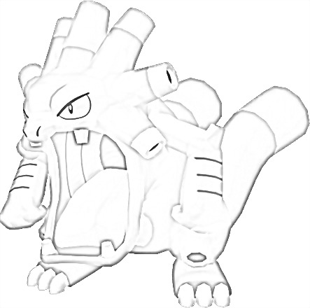 Coloriage de Brouhabam