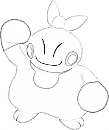 Coloriage de Makuhita
