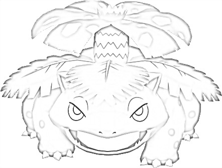 Coloriage de Florizarre