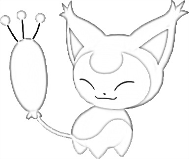 Coloriage de Skitty
