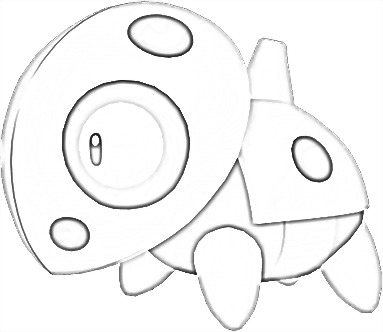 Coloriage de Galekid