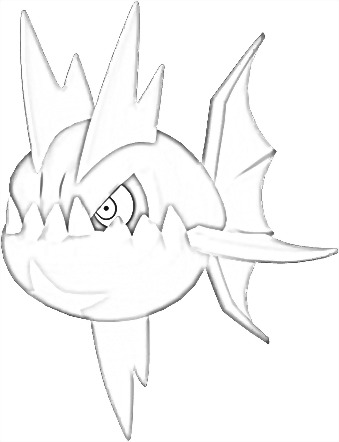 Coloriage de Carvanha