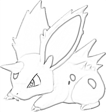 Coloriage de Nidoran♂