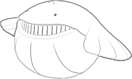 Coloriage de Wailmer