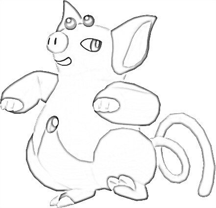 Coloriage de Groret