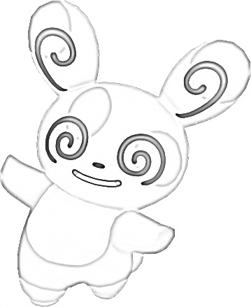 Coloriage de Spinda