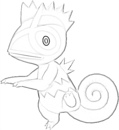 Coloriage de Kecleon