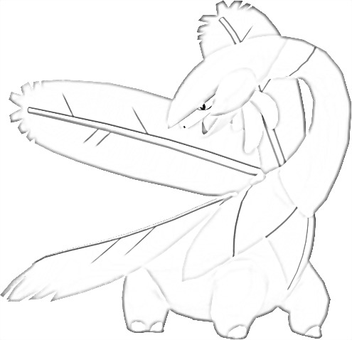 Coloriage de Tropius