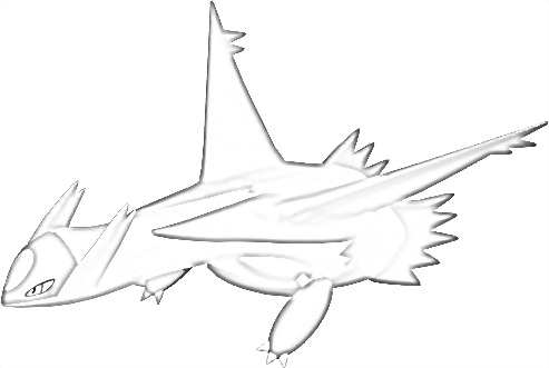 Coloriage de Latios