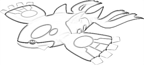 Coloriage de Kyogre