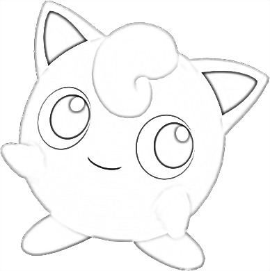 Coloriage de Rondoudou