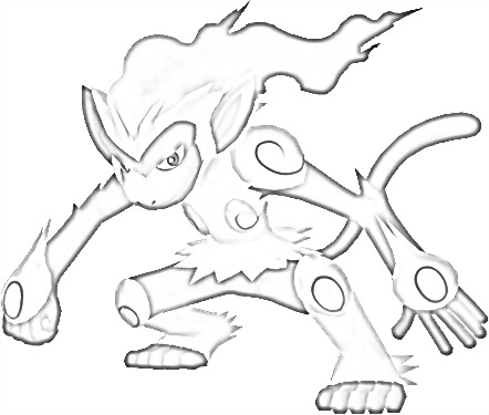 Coloriage de Simiabraz