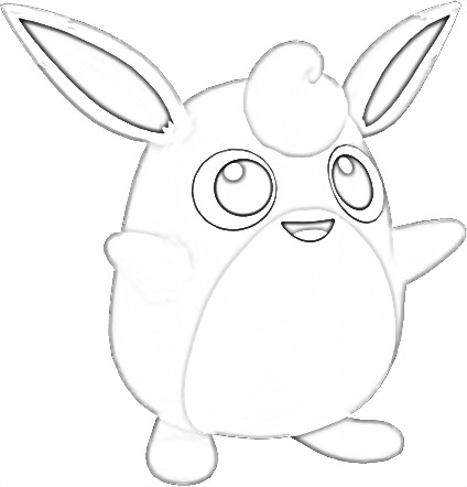 Coloriage de Grodoudou