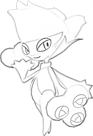 Coloriage de Roserade