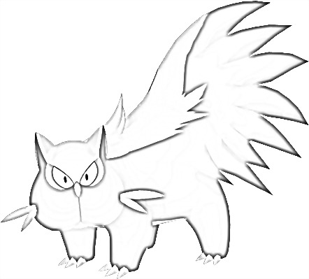 Coloriage de Moufouette