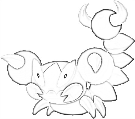 Coloriage de Rapion