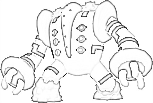 Coloriage de Regigigas