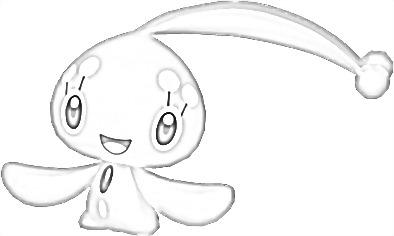 Coloriage de Manaphy