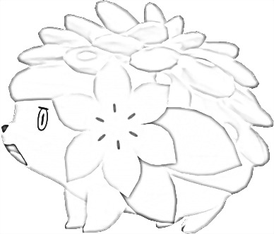 Coloriage de Shaymin