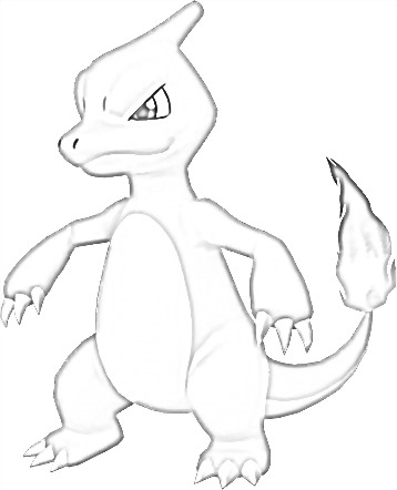 Coloriage de Reptincel