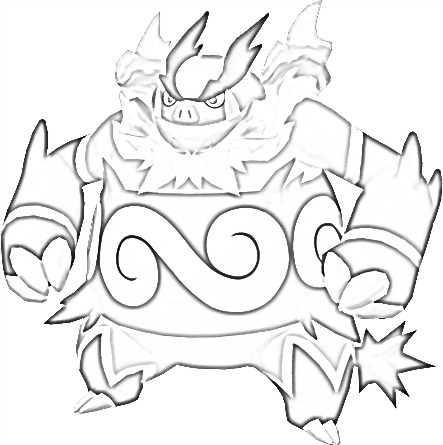 Coloriage de Roitiflam