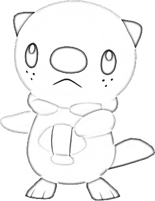 Coloriage de Moustillon