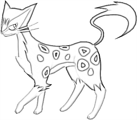 Coloriage de Léopardus