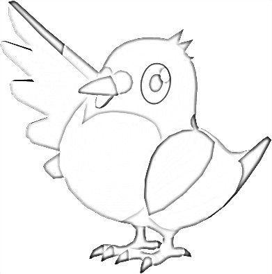 Coloriage de Poichigeon