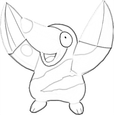Coloriage de Rototaupe