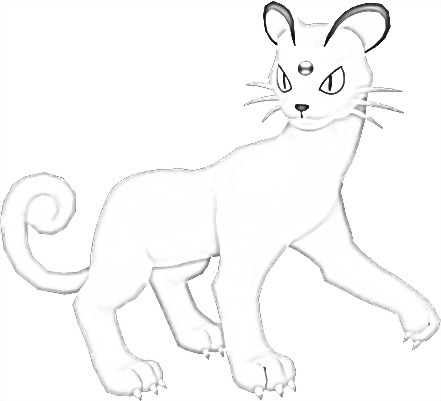 Coloriage de Persian